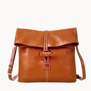 Dooney & Bourke Florentine Medium Toggle Crossbody In Natural Italian Leather